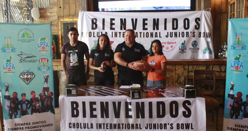 ‘La Inter’ será la casa del International Junior´s Bowl Cholula 2023