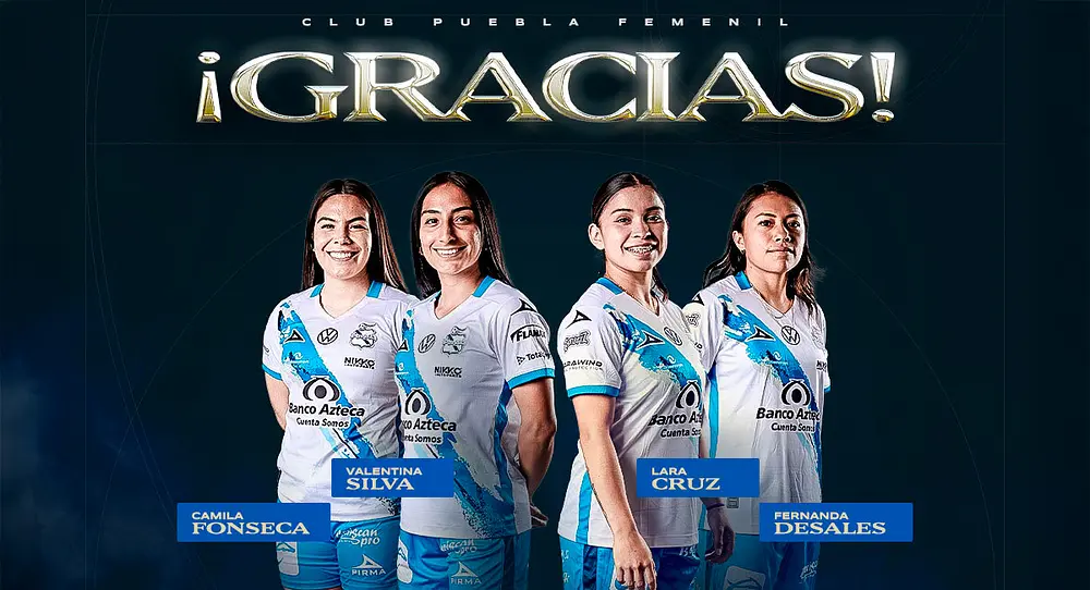 Club Puebla Femenil anuncia primeras bajas para Clausura 2026