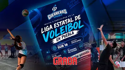 Puebla tendrá Liga Estatal de Voleibol