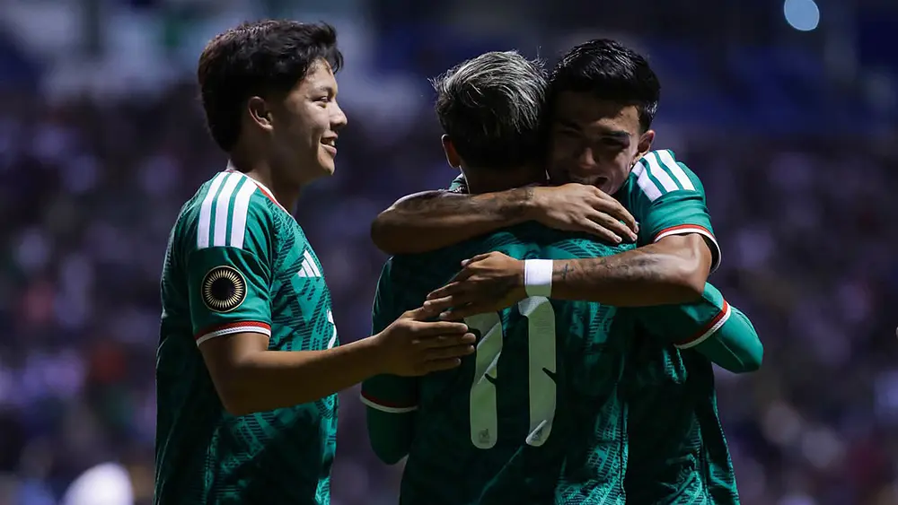 México goleó y gustó contra Guatemala en el Premundial Sub-20