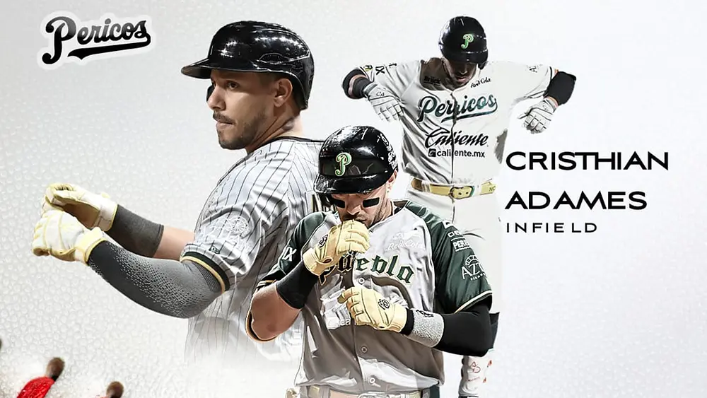 Adames seguirá en Pericos de Puebla en 2026