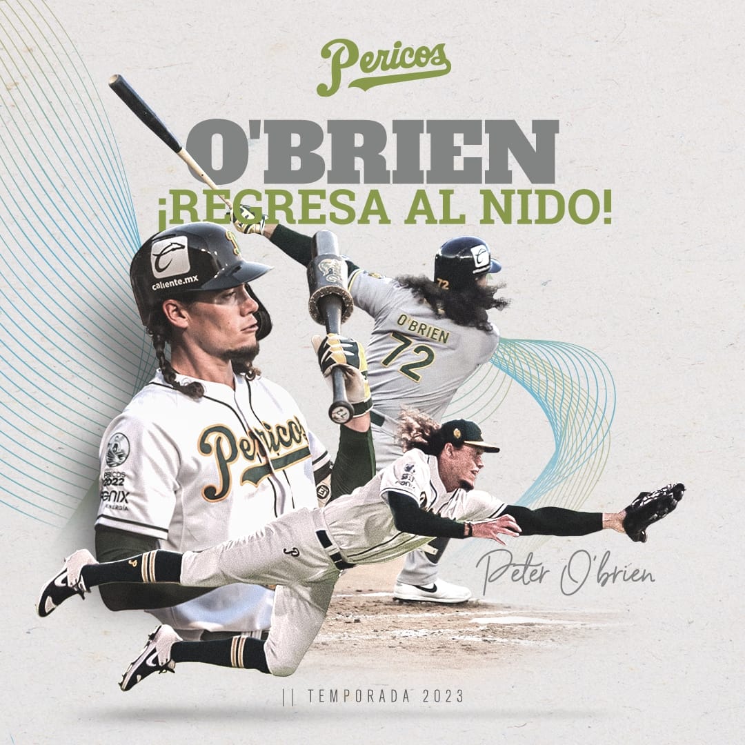 Confirma Pericos de Puebla continuidad de O’Brien