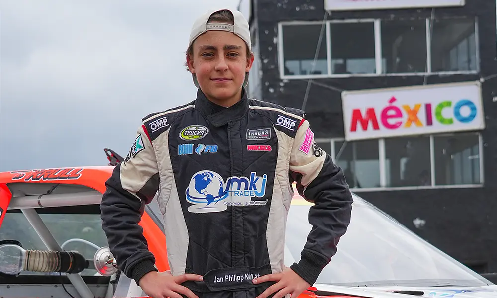 Jan Philipp Krüll busca la final de NASCAR México