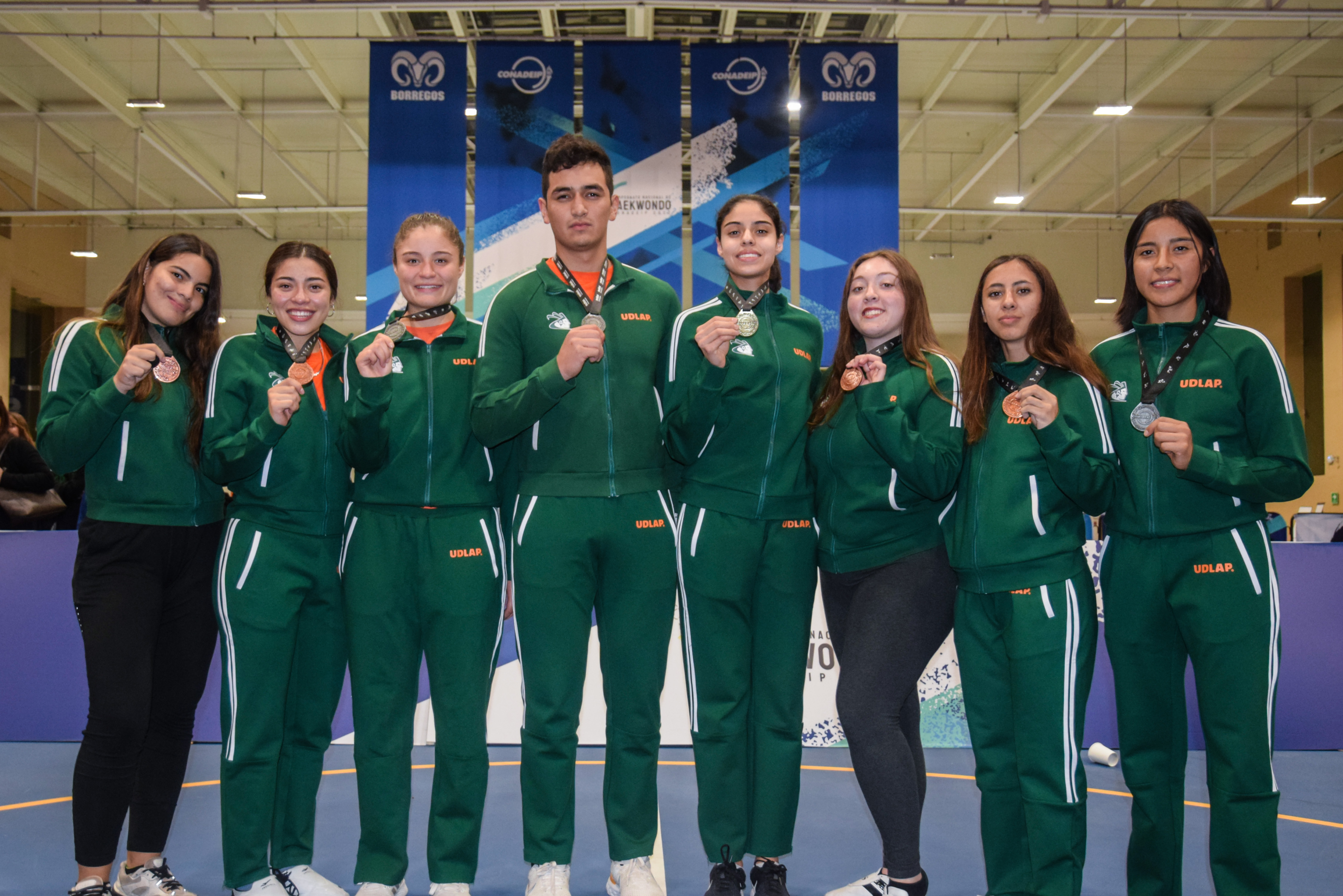 Las Aztecas UDLAP obtienen subcampeonato nacional de taekwondo