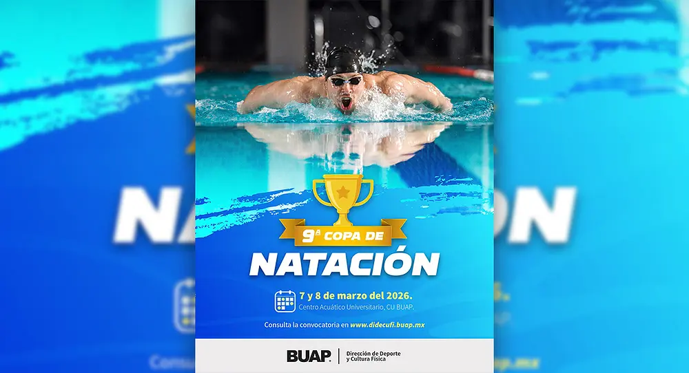 Anuncian la 9na. edición de la Copa BUAP de Natación
