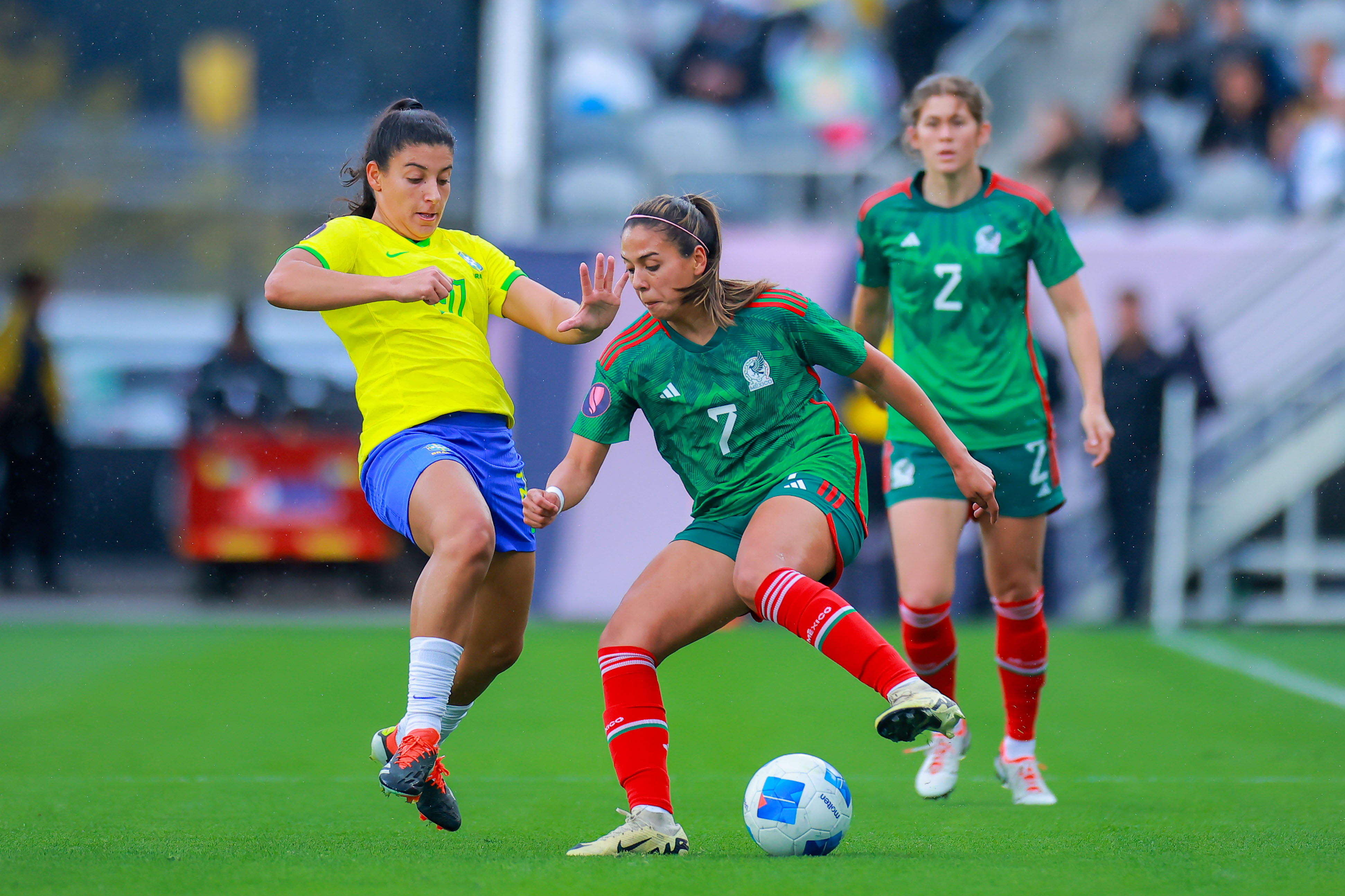 Termina el sueño del Tri en Copa Oro Femenil; cae 3-0 ante Brasil
