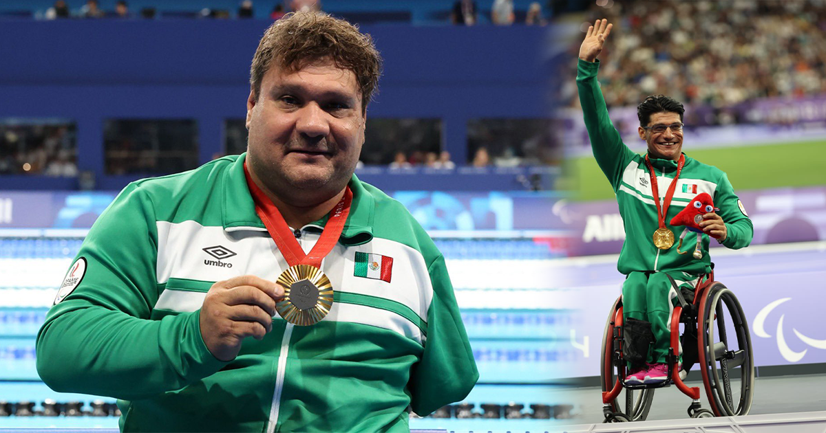 José Castorena y Juan Cervantes “bañan” de oro a México en París 2024