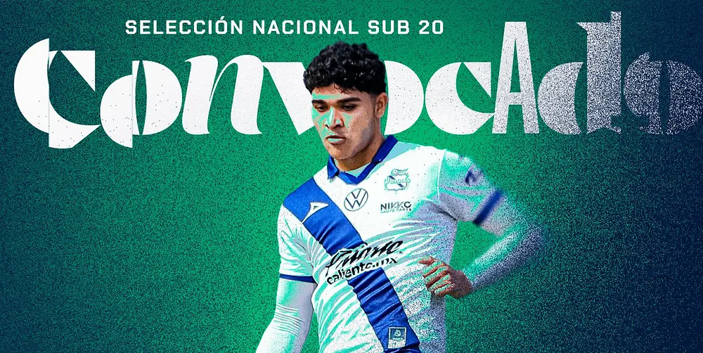 Convocan a canterano del Puebla al Premundial Sub-20