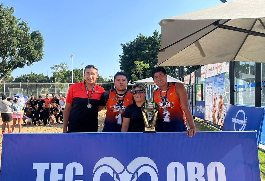 Halcones Inter logran subcampeonato nacional en voleibol de playa