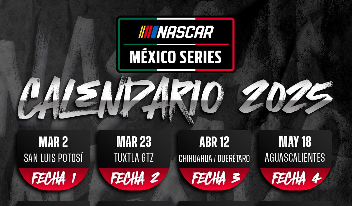 Nascar México: Puebla albergará final de Temporada 2025