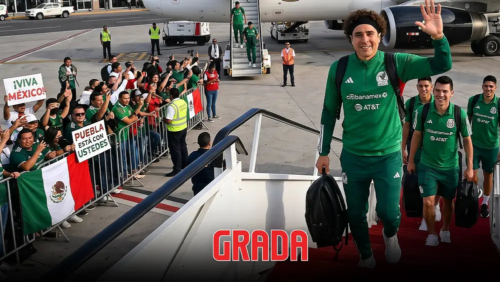 Selección Mexicana aterrizó en Puebla; itinerario y hotel de concentración