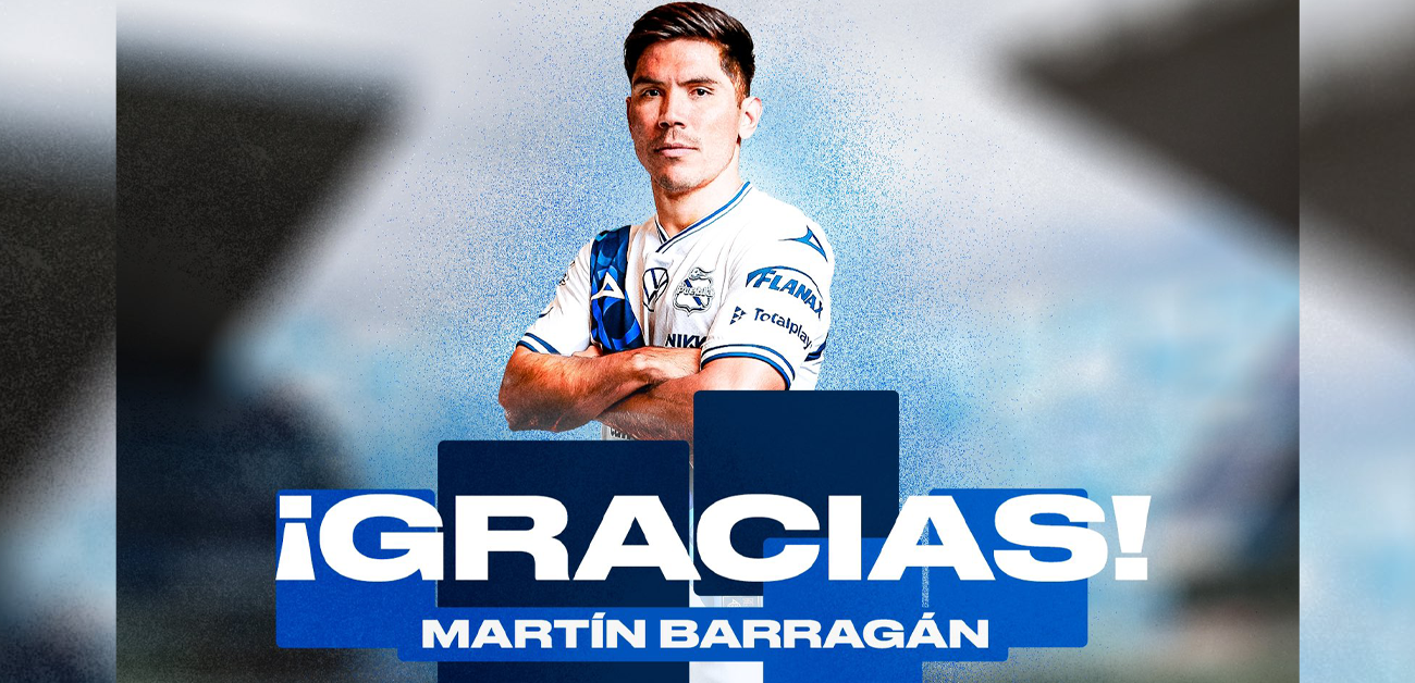 Martín Barragán, fuera del Club Puebla; llega al Celaya de Expansión