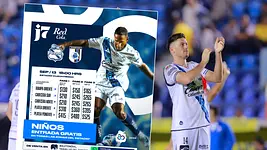 Niños gratis para el Club Puebla vs Querétaro