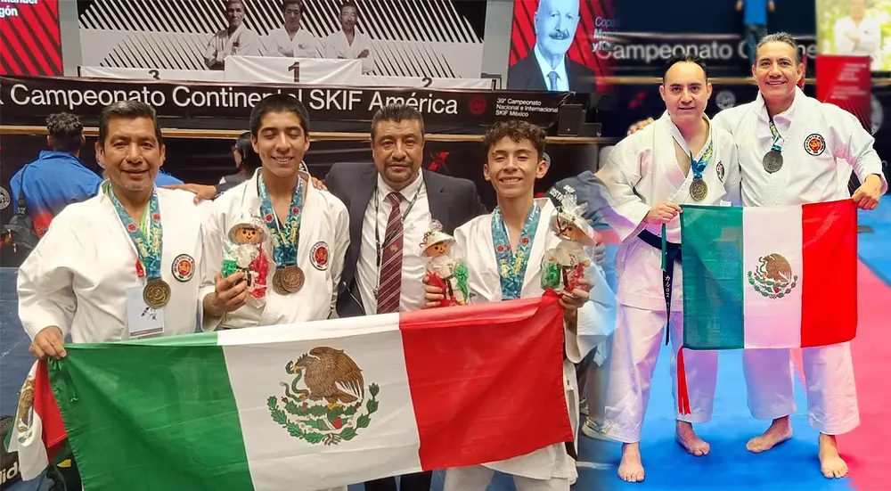 Karatecas BUAP destacan en Campeonato Continental SKIF América 2024