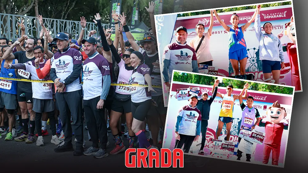 Inés Zárate y Marco Martínez ganan el Medio Maratón de Puebla 2026