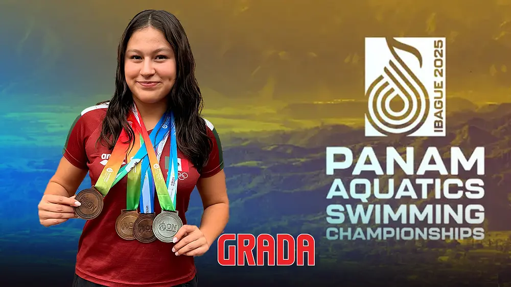 Alexa Lara va por medalla en Panamericano de Natación Ibagué 2026