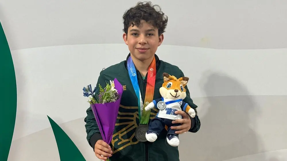 Dos podios de Máximo Domínguez en Olimpiada Nacional 2026
