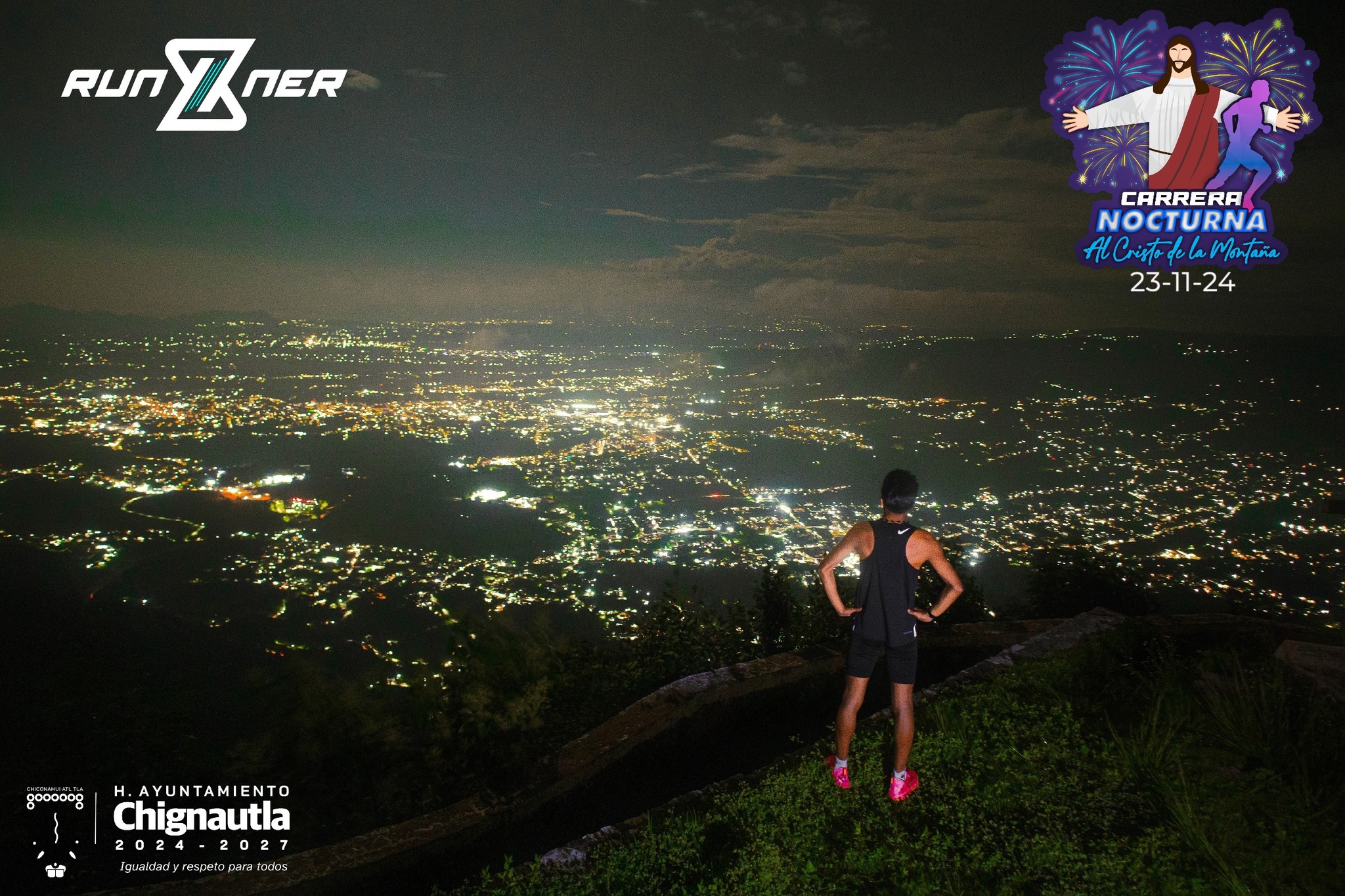 Carrera nocturna “Al Cristo en la Montaña”: costos e inscripciones