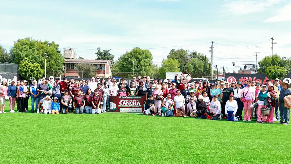 Ayuntamiento de Puebla recupera cancha en la Manuel Rivera Anaya