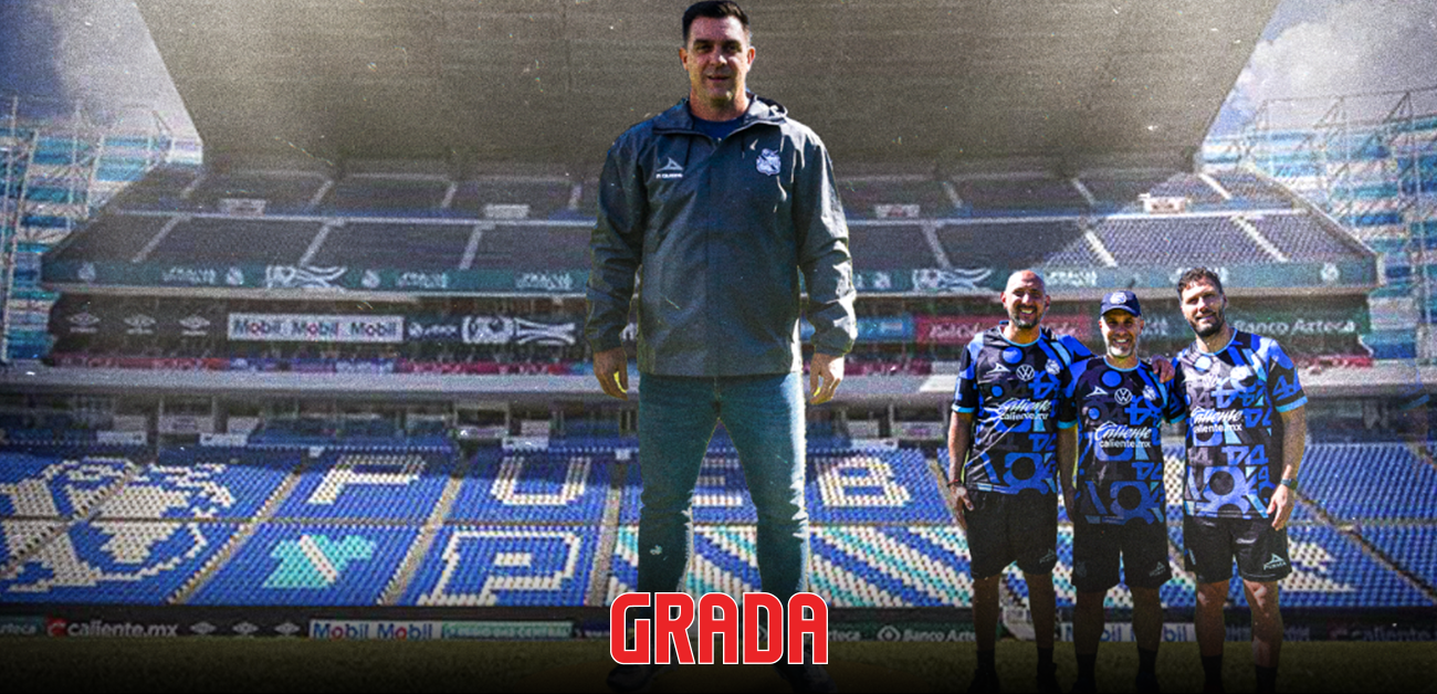 Ellos son el cuerpo técnico de Guede en el Club Puebla