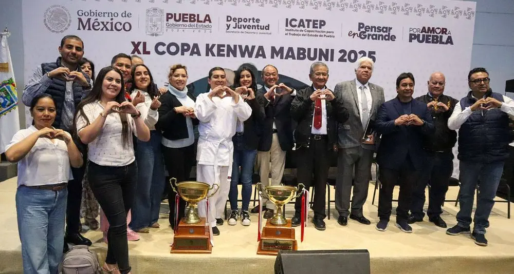 Puebla recibe Campeonato Nacional Copa Kenwa Mabuni 2025