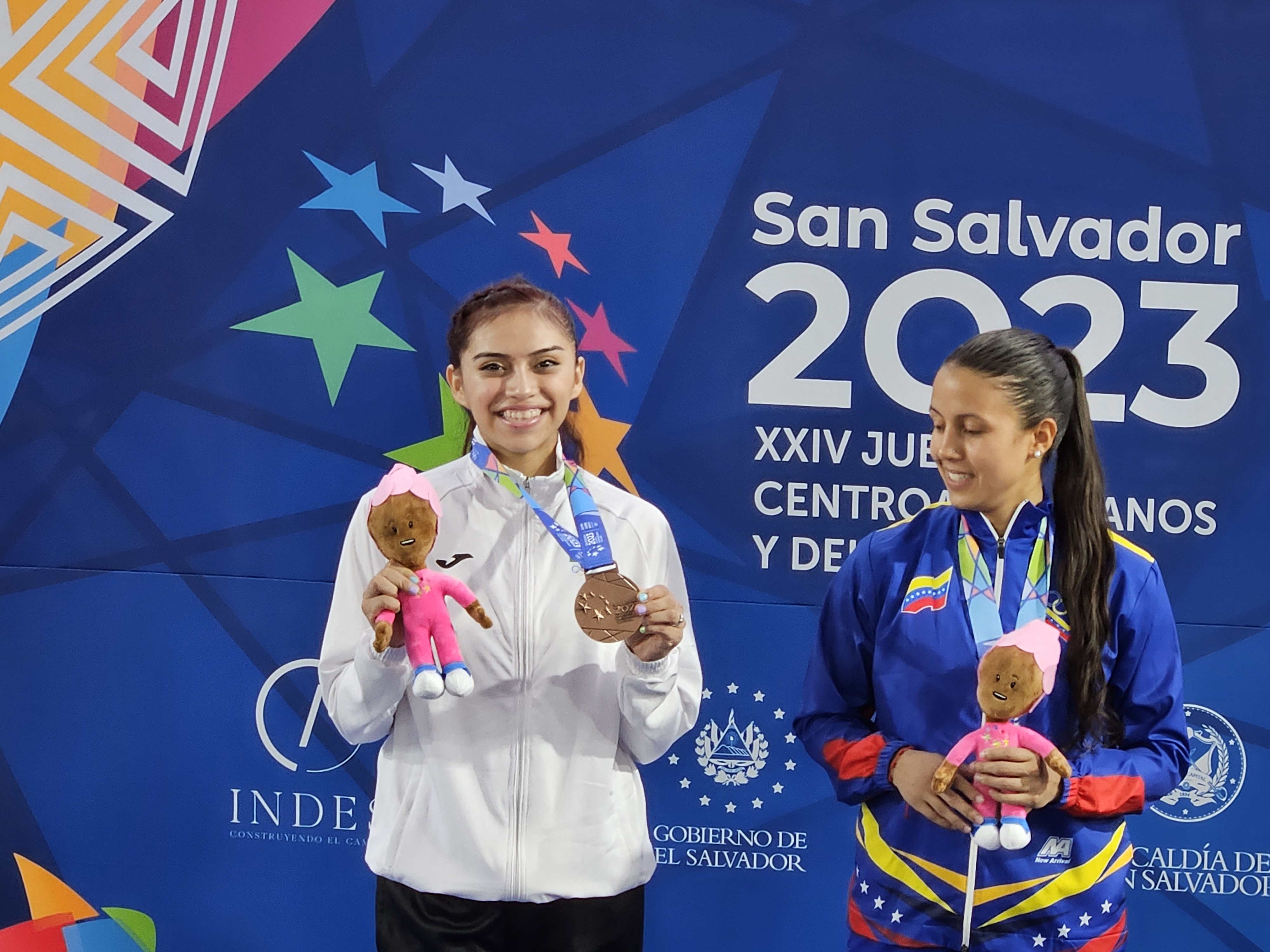 Yuriko Cortés gana bronce en San Salvador 2023