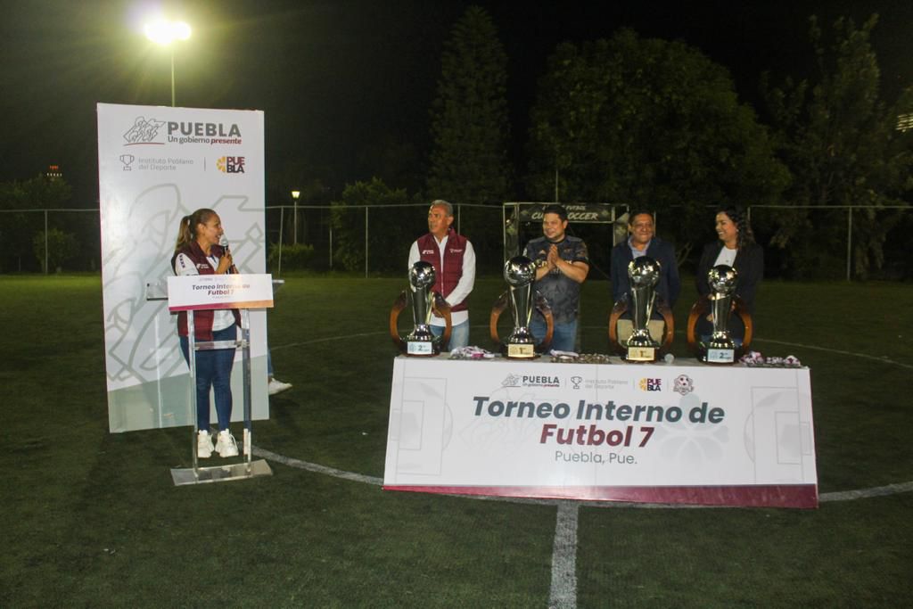Festeja INPODE primer “Torneo Interno de Fútbol 7”