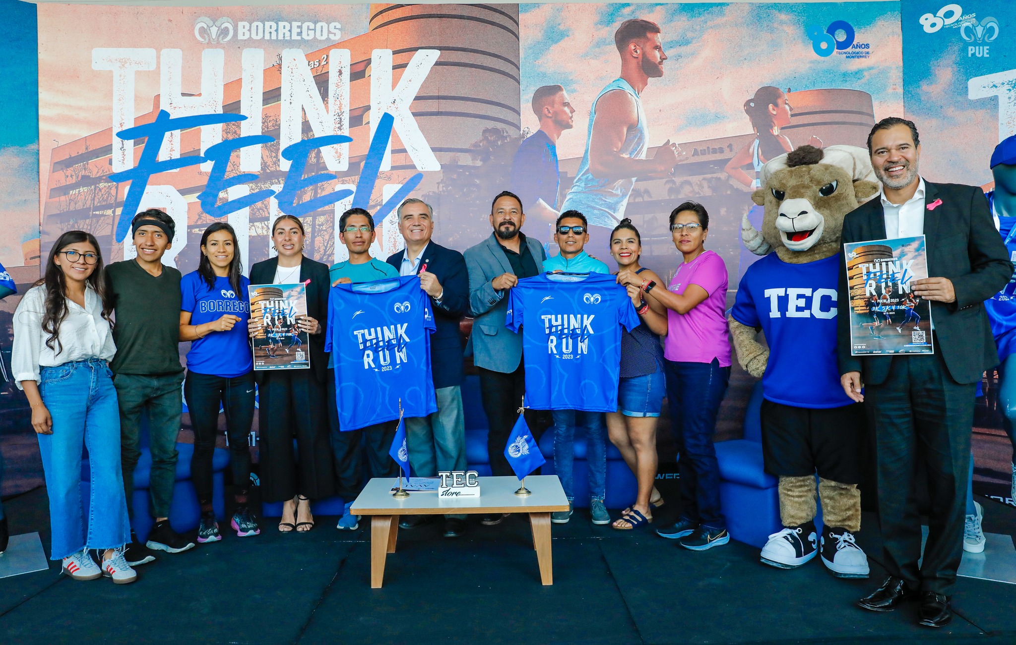 Tec Puebla anuncia carrera Think Feel Run