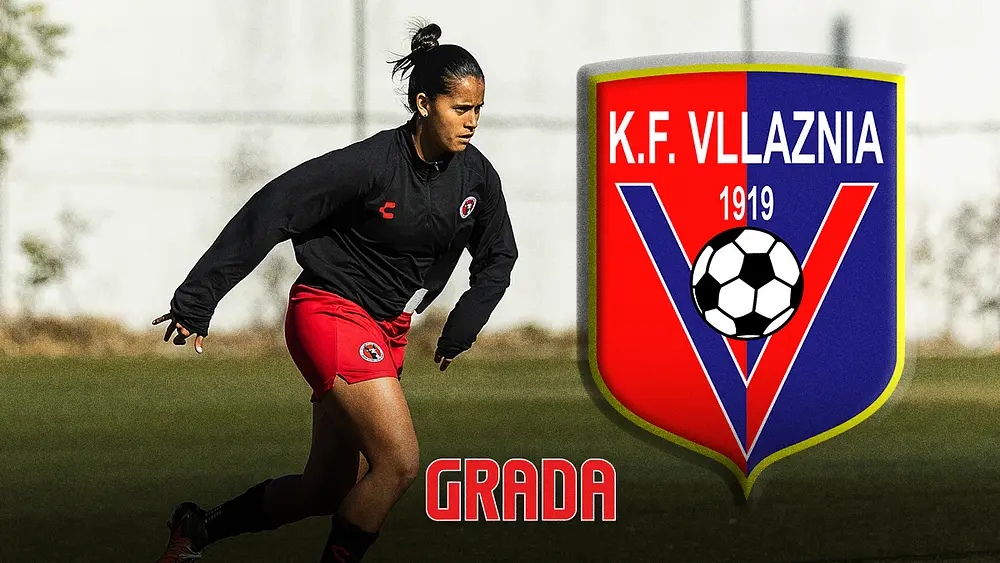 Claudia Cid logra sueño europeo: jugará en el Vllaznia de Albania