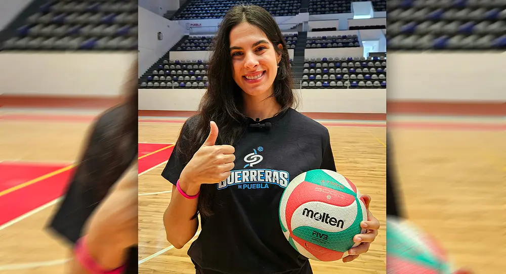 Española Paola Martínez llega a Guerreras de Puebla