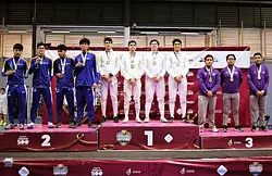 Cinco medallas, cosecha de esgrima poblana