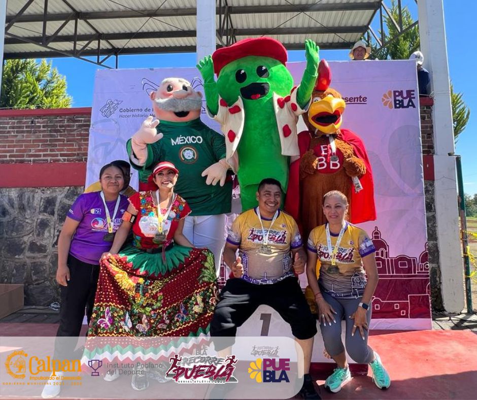 Celebran primera carrera del Chile en Nogada en Calpan