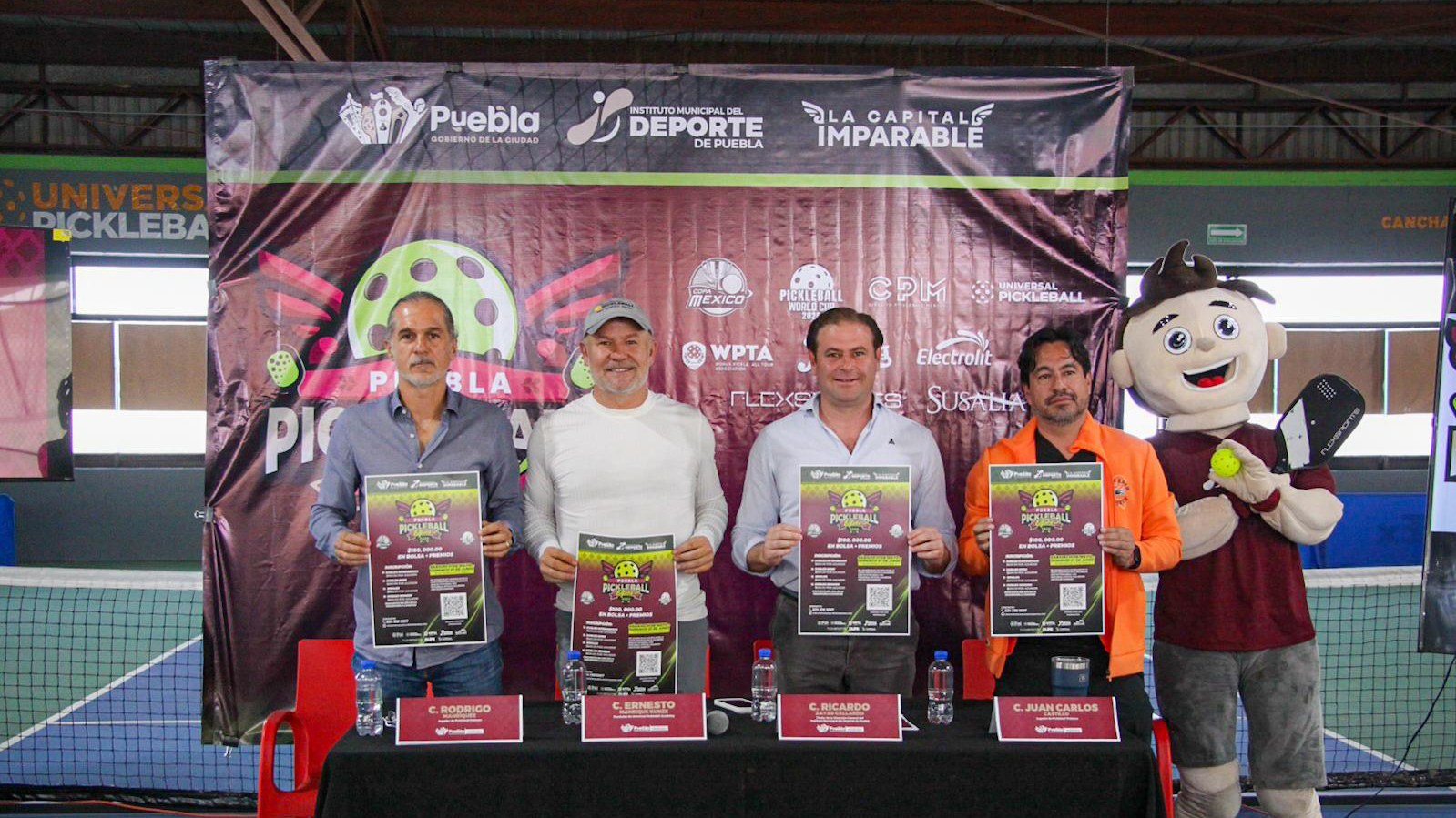 Puebla Pickleball Open 2025, anunciado por el IMDP