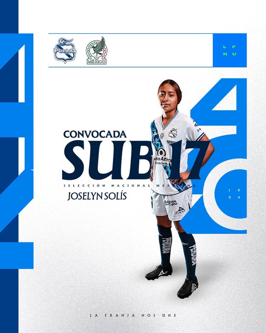 Convocan a enfranjada Joselyn Solís al Tri Sub-17