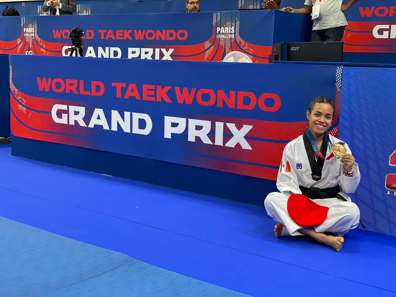 Poblana se cuelga el oro en Grand Prix de Parataekwondo