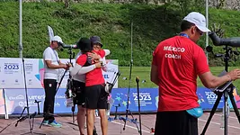 Duelazo en tiro con arco termina con oro para Ale Valencia