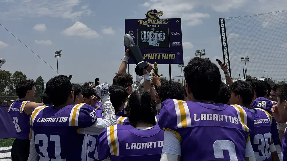 Lagartos Football se consagró campeón invicto juvenil de OFAMO