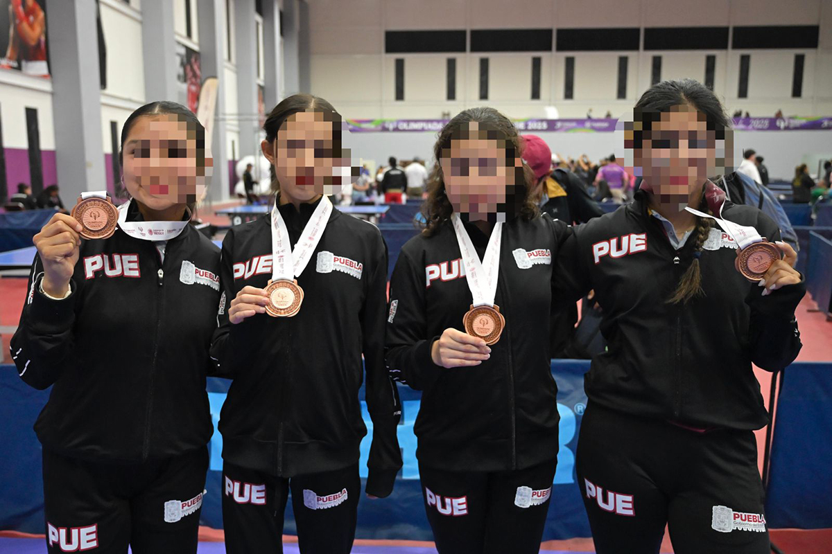Tenis de Mesa brinda a Puebla primeras medallas en Olimpiada