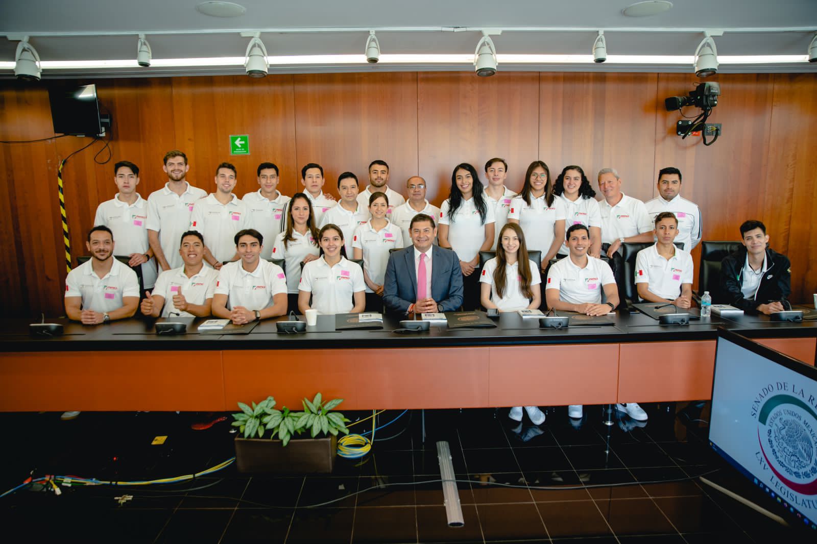 Reconocen en el Senado a la selección mexicana de taekwondo