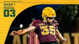 Tercer pick de la CFL: Jesús Gómez firma con Edmonton Elks