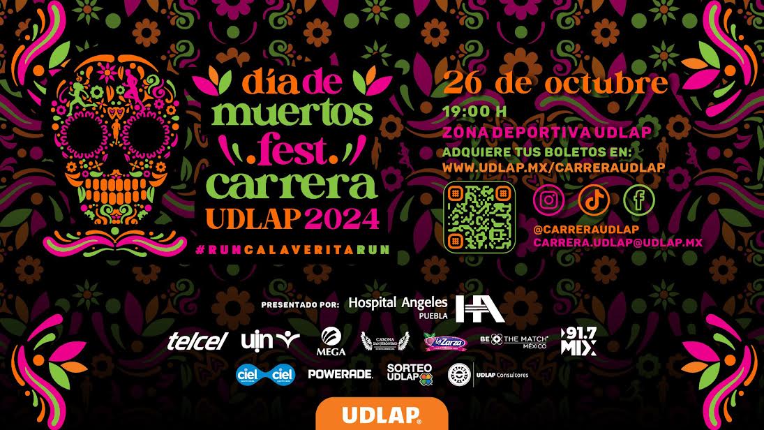 Carrera UDLAP Día de Muertos Fest 2024: inscripciones, costos y ruta