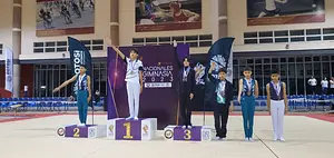 Siguen brillando gimnastas poblanos en Campeonato Nacional