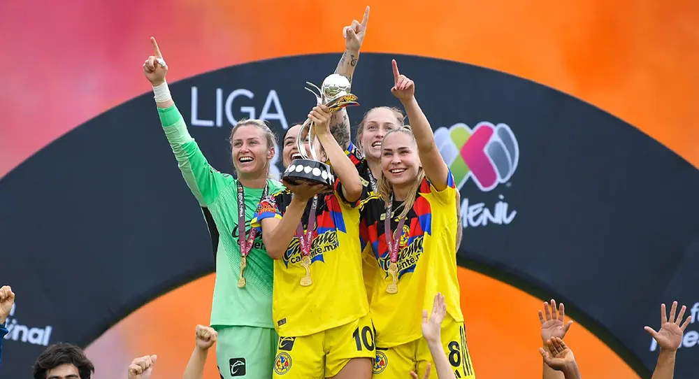 Ante Rayadas, América recuperó el trono de la Liga MX Femenil