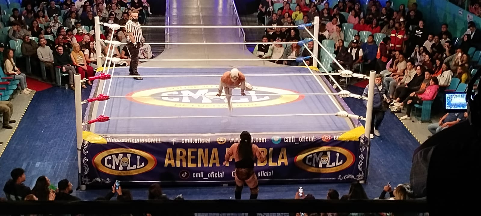 Místico y los técnicos salen victoriosos en la Arena Puebla