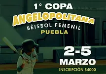 Lanzan “Copa Angelopolitana” de béisbol femenil