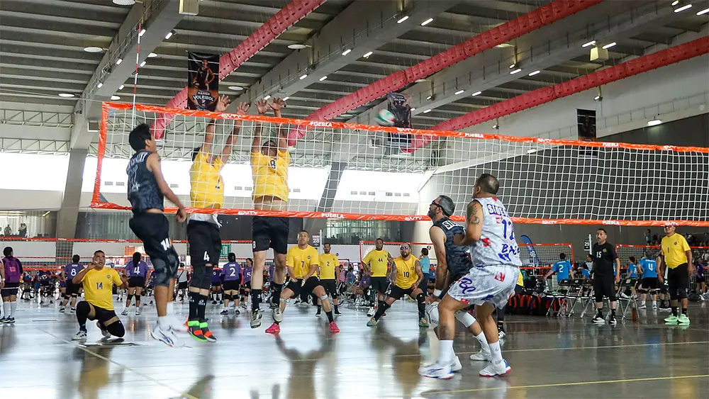 Arrancó el Festival Máster de Voleibol Puebla 2026