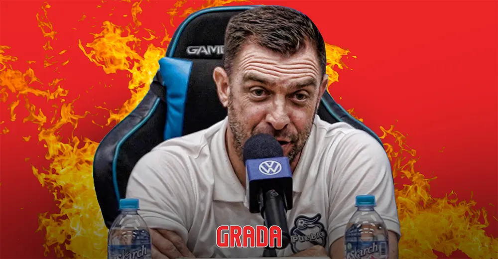 Guede admite baja de 7 jugadores tras filtración directiva; Club Puebla censura video