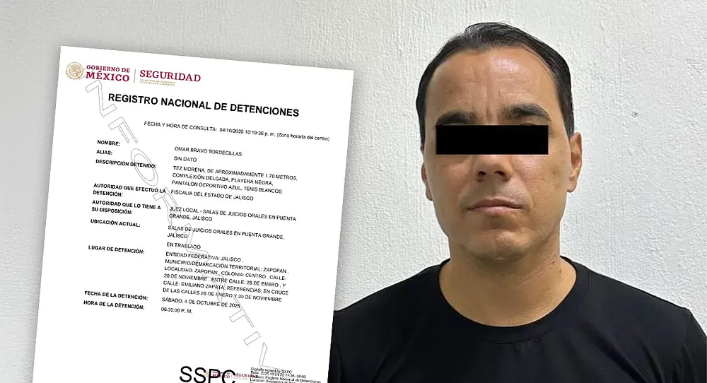 Autoridades detienen a Omar “N” por presunto abuso sexual infantil