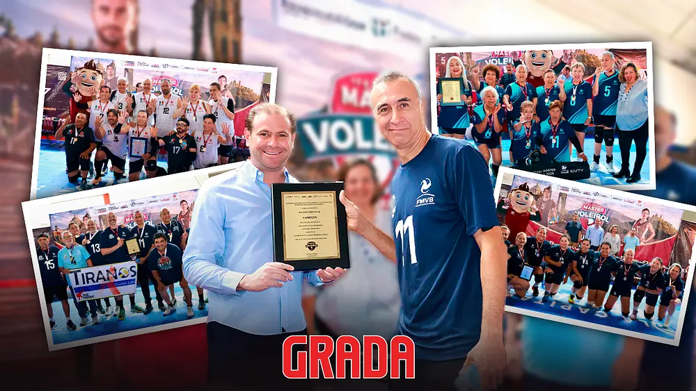 Culmina el Festival Máster de Voleibol Puebla 2026