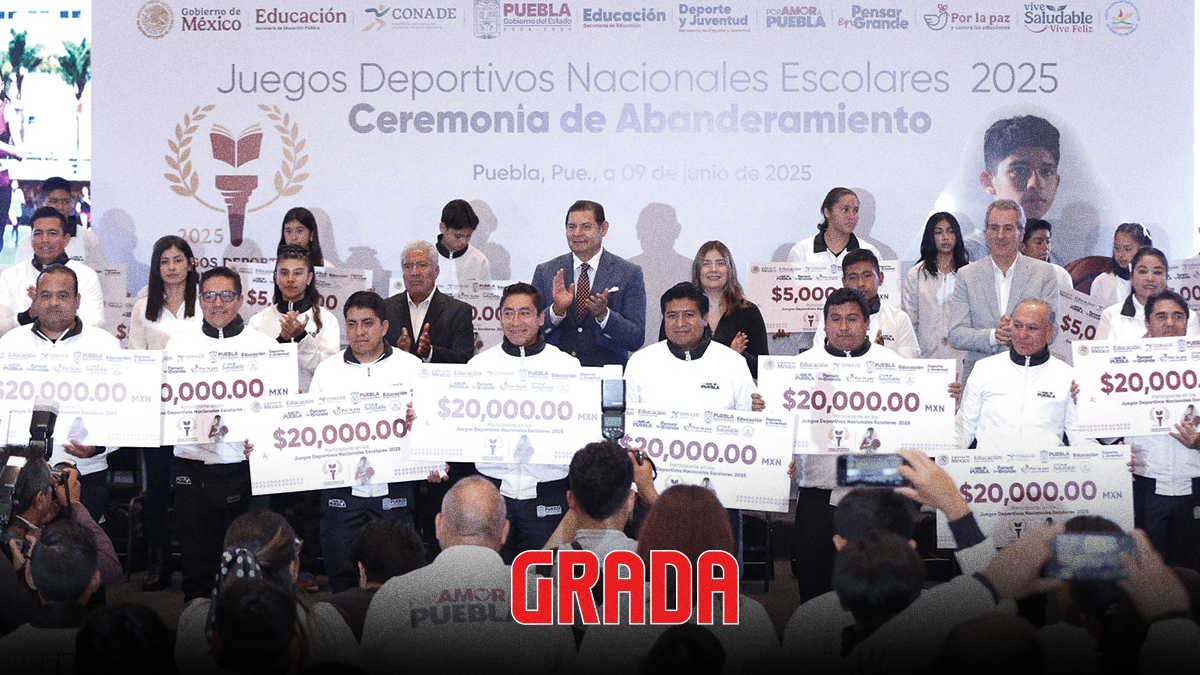 Delegación poblana recibe apoyos y uniformes para Juegos Nacionales Escolares 2025